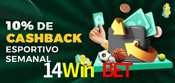 10% de bônus de cashback na 14Win Bet
